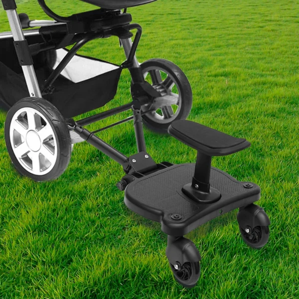 Stroller Board Universal Stroller Ride Board Buggy Wheeled Board Seat Ped, Universal Baby Infant Stroller Pushchair Connector