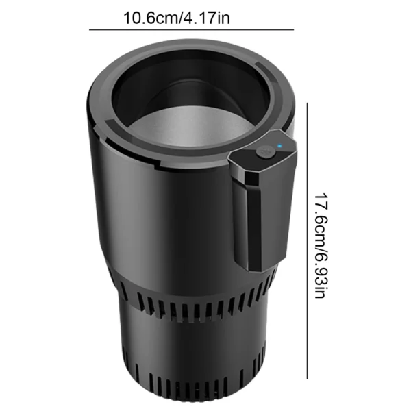 2 In 1 Car Heating Cooling Cup Keep Beverage Cool Warm Car Cup Warmer Cooler Insulation Drink Cooler Cup for Outdoor Travelling